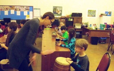 Drumming lessons in music