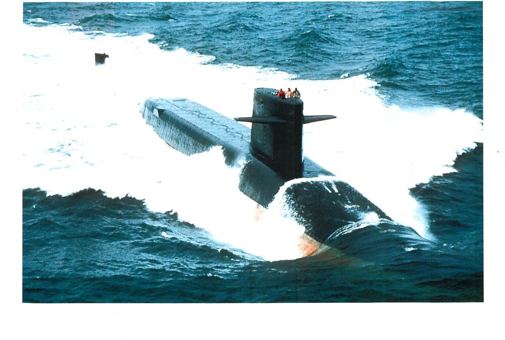 Students learn about submarines