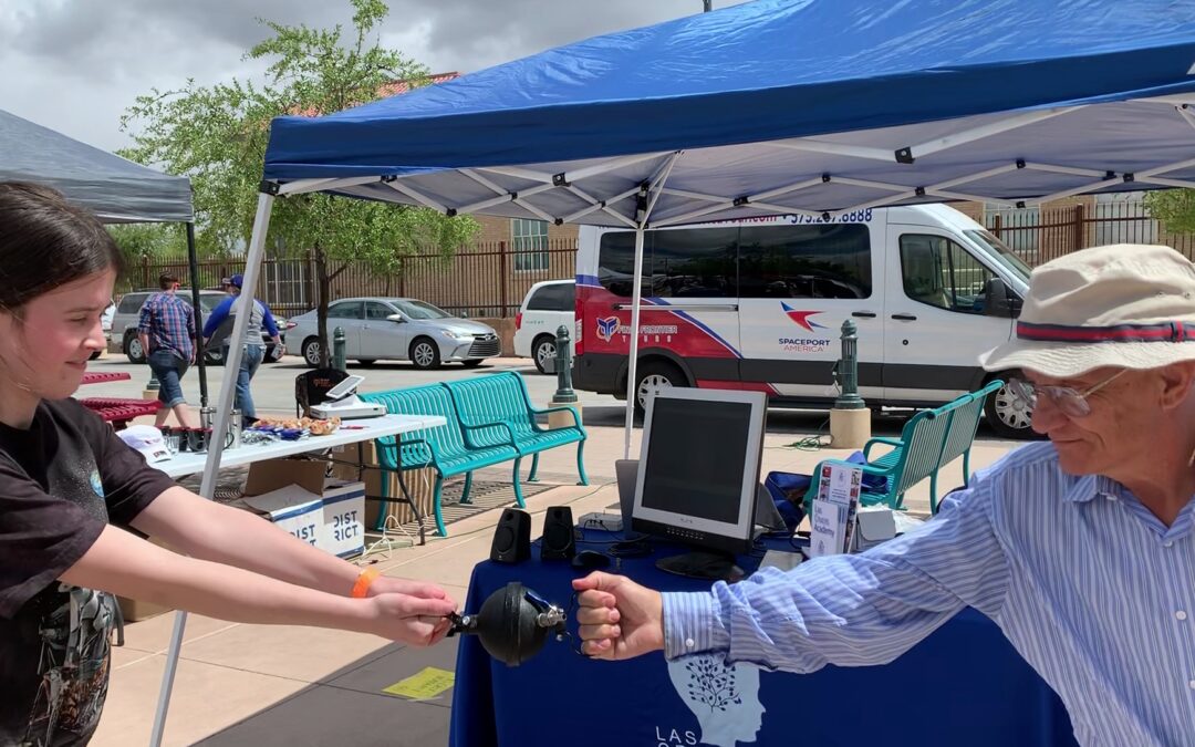 Science demo at the Space Festival