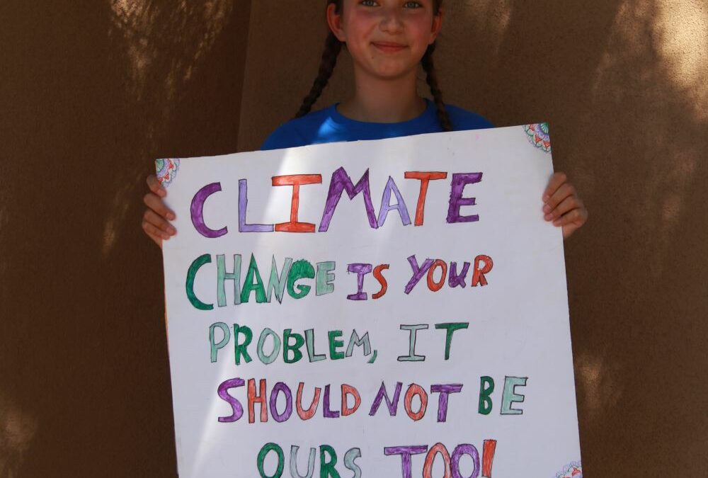 K-8 students join the worldwide Climate Strike